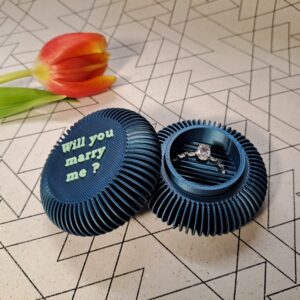 Geschenk-Ring-Box / Verlobungsring-Box