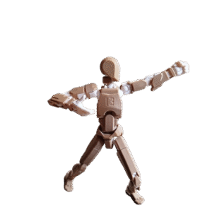 Dummy bewegliche Actionfigur
